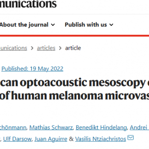 30 May 2022: New Publication out in Nature Communications!